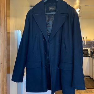 Men’s Wool Double Breasted Peacoat